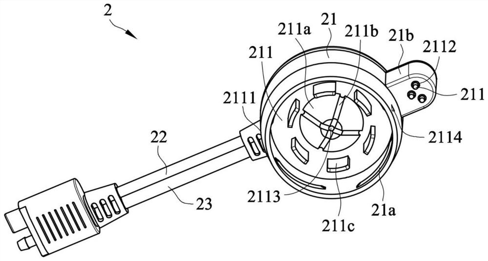 Connector of electric breast pump and electric breast pump with connector