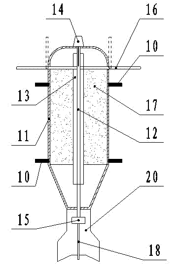 Pneumatic window breaking fire extinguishing cannon