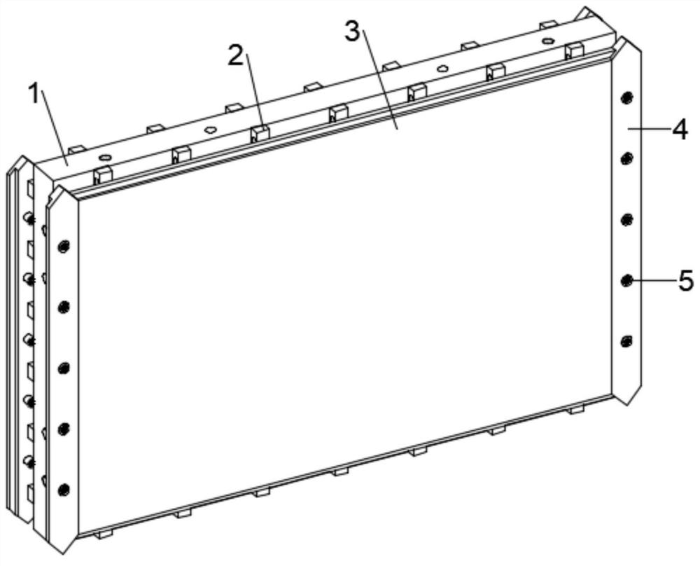 Antibacterial fiber silicate plate with negative ion release function