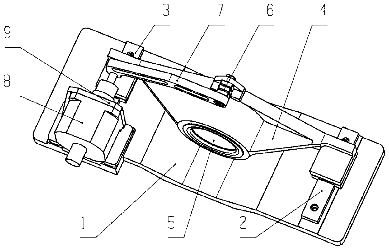 Centroid-driven focusing mechanism based on flexible hinge