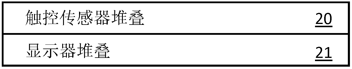 Device combined with capacitive touch sensor, and manufacturing method thereof