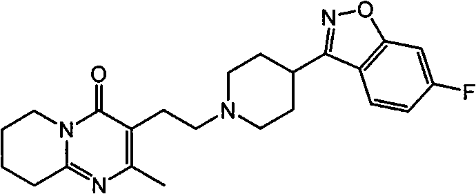 Oral instant membrane of risperidone and preparation method thereof