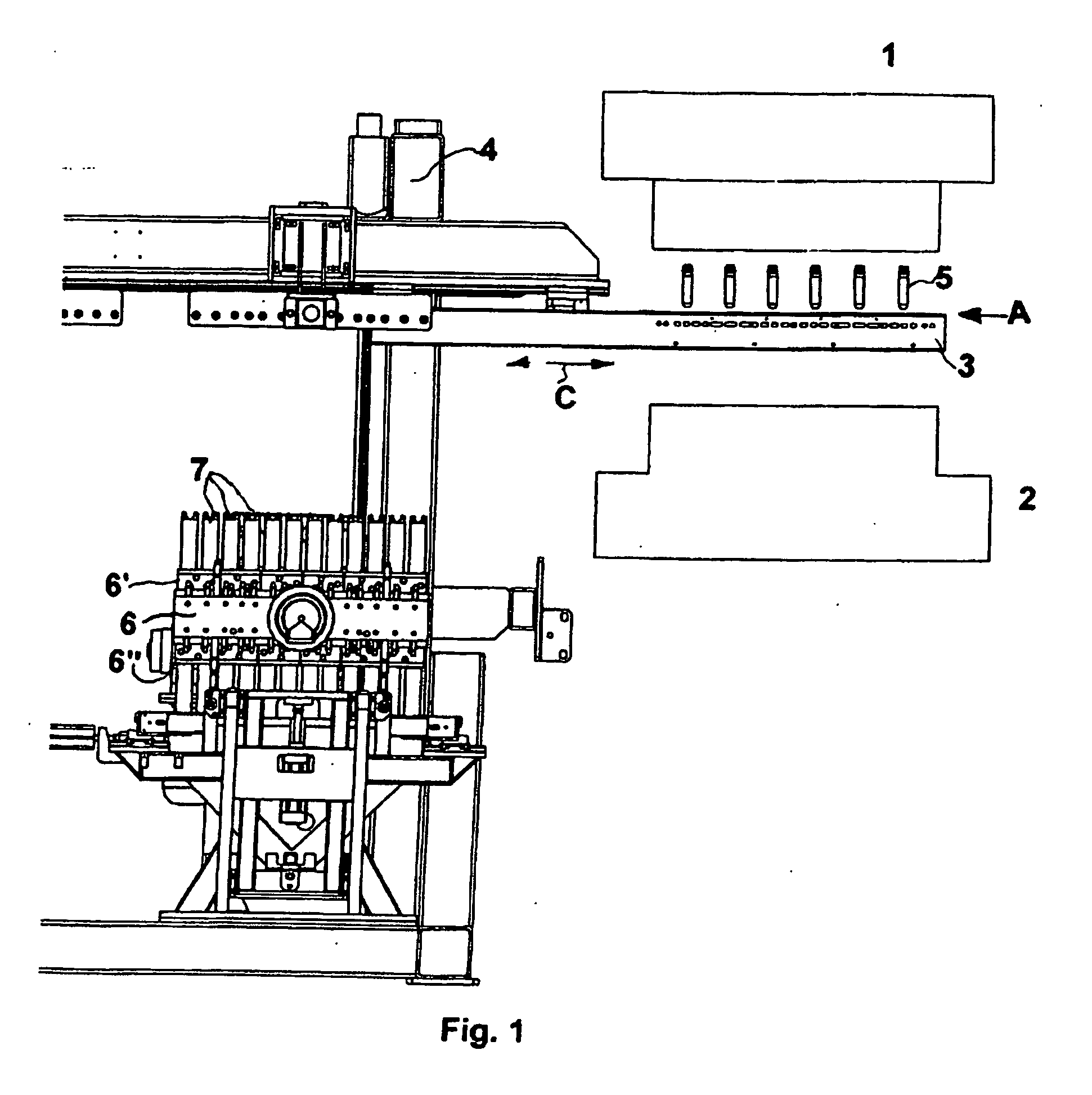 Injection device and process for plastic objects