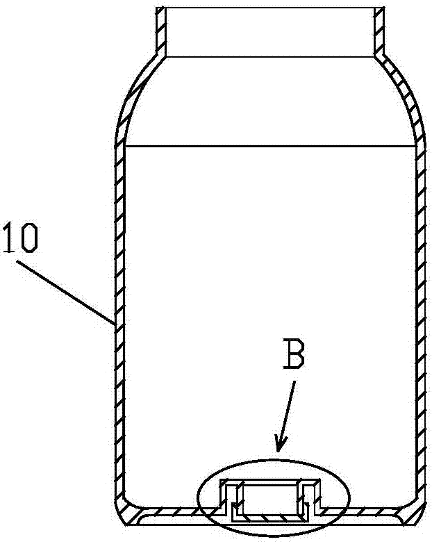 Powder adding device used for printer powder adding