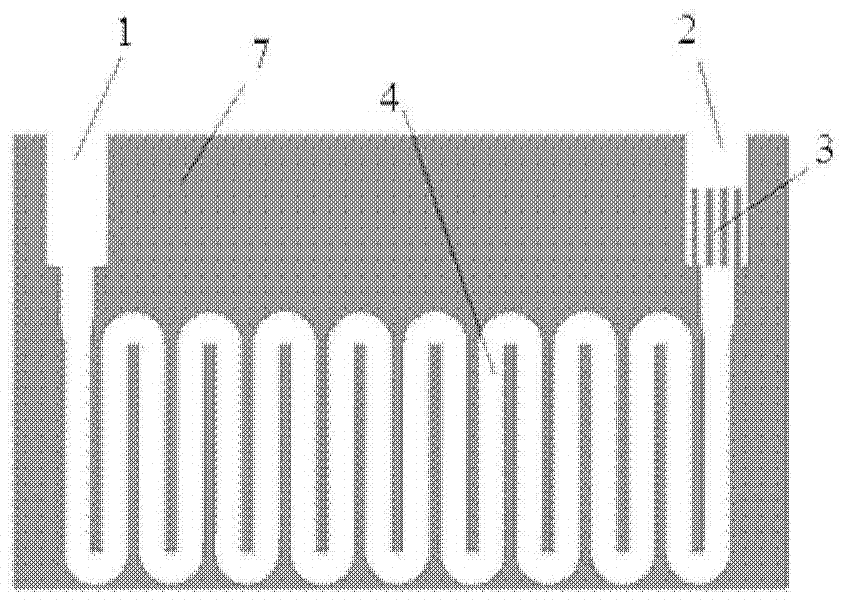 Packed gas chromatography column and preparation method thereof