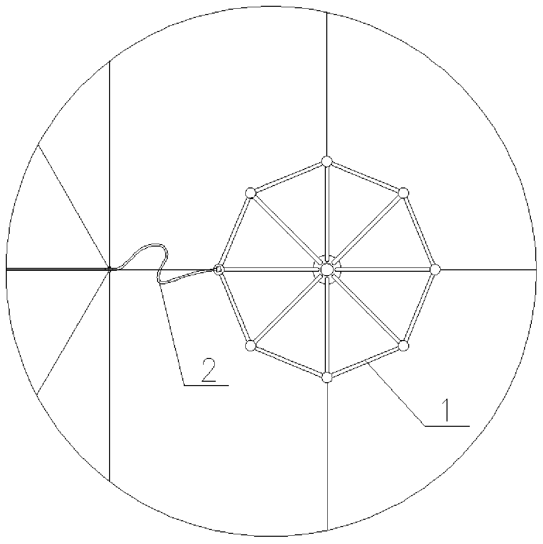 Pipeline layout system for snorkeling aquaculture net cage and operation ship