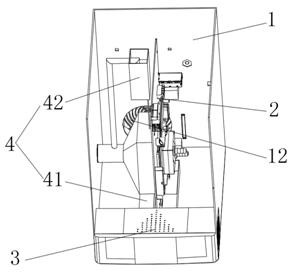 Computer mainboard with integrated heat dissipation function