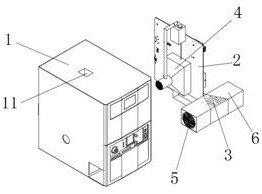 Computer mainboard with integrated heat dissipation function