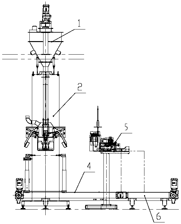 A fully automatic powder packaging system