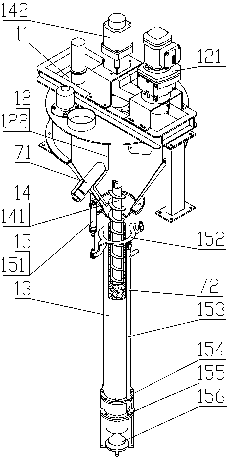 A fully automatic powder packaging system