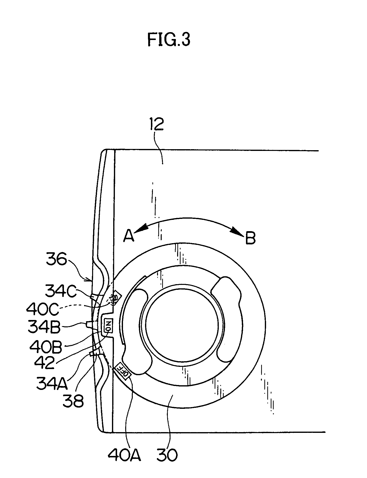 Finder housing