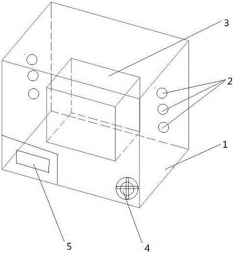 Laser drying box