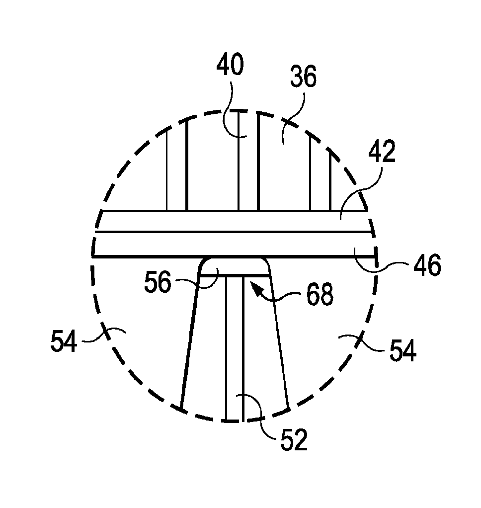 Septumization of Honeycomb Sandwiches