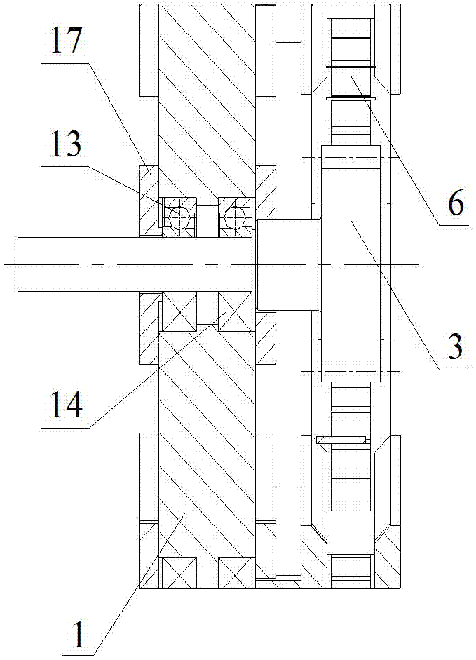 Dual-conical-surface supporting rotary tool device