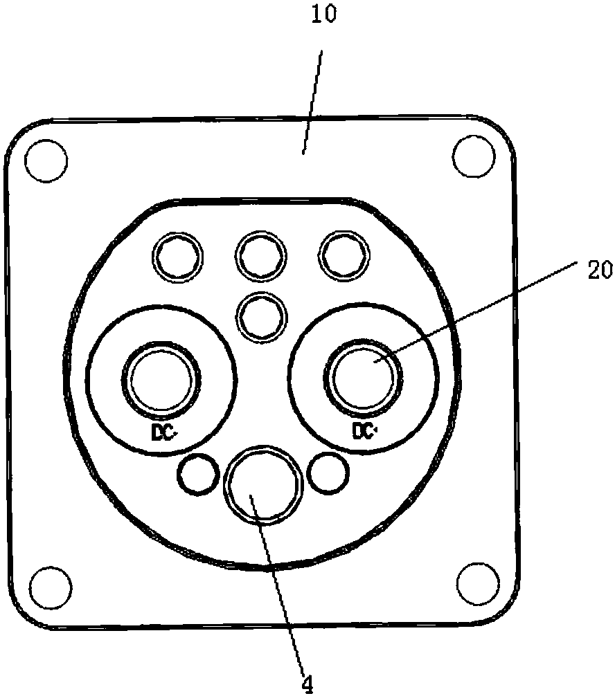 Heat sink of charging connection piece, charging device, vehicle and charging gun