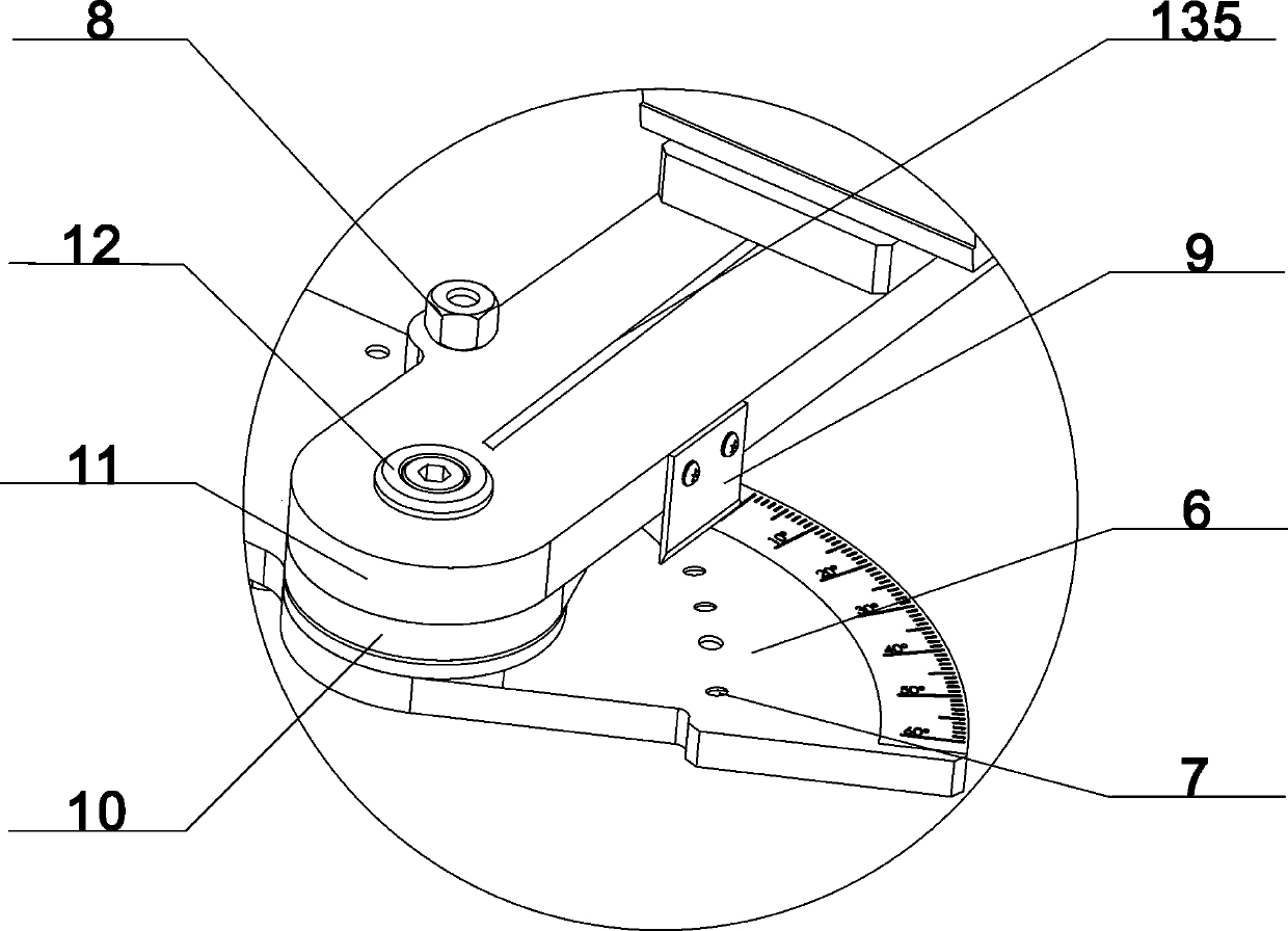 Titanium alloy elbow cutting machine