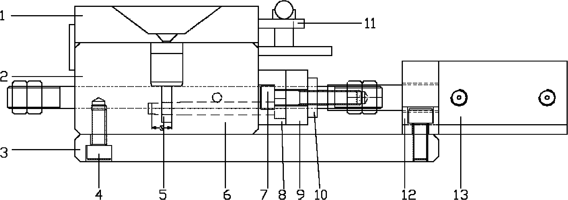 Polar pole die