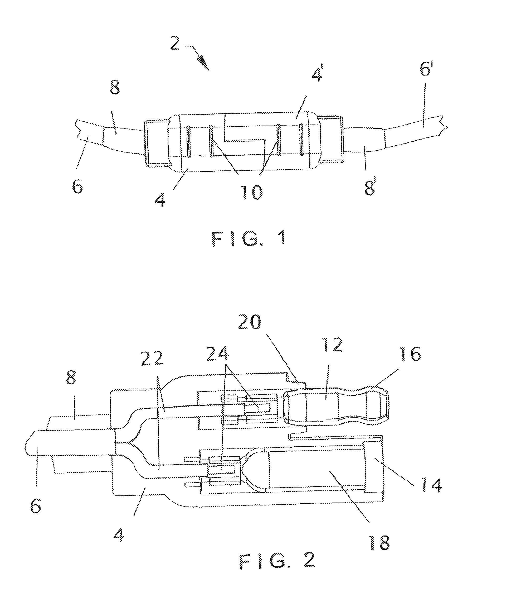 Quick-disconnect waterproof connector