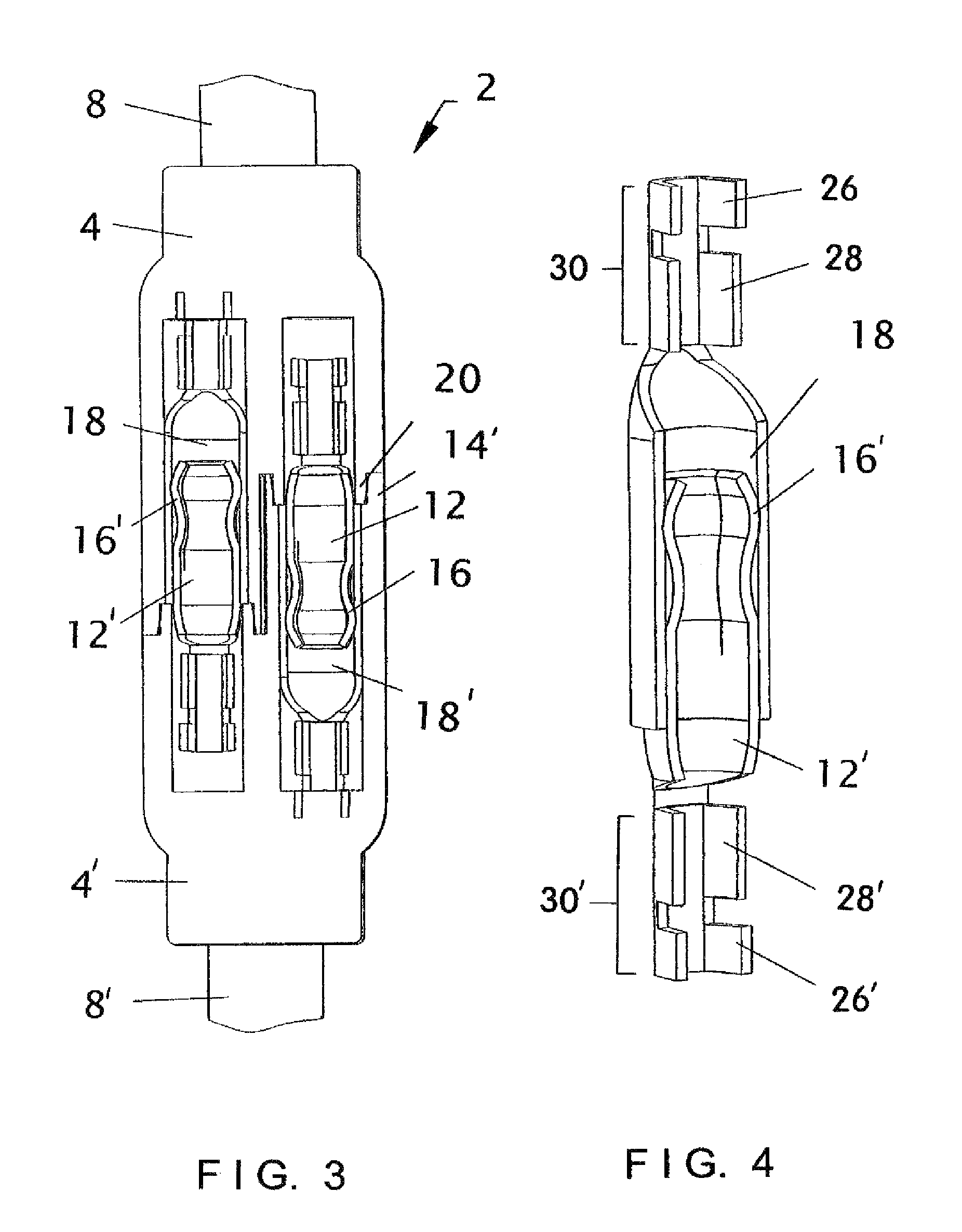 Quick-disconnect waterproof connector