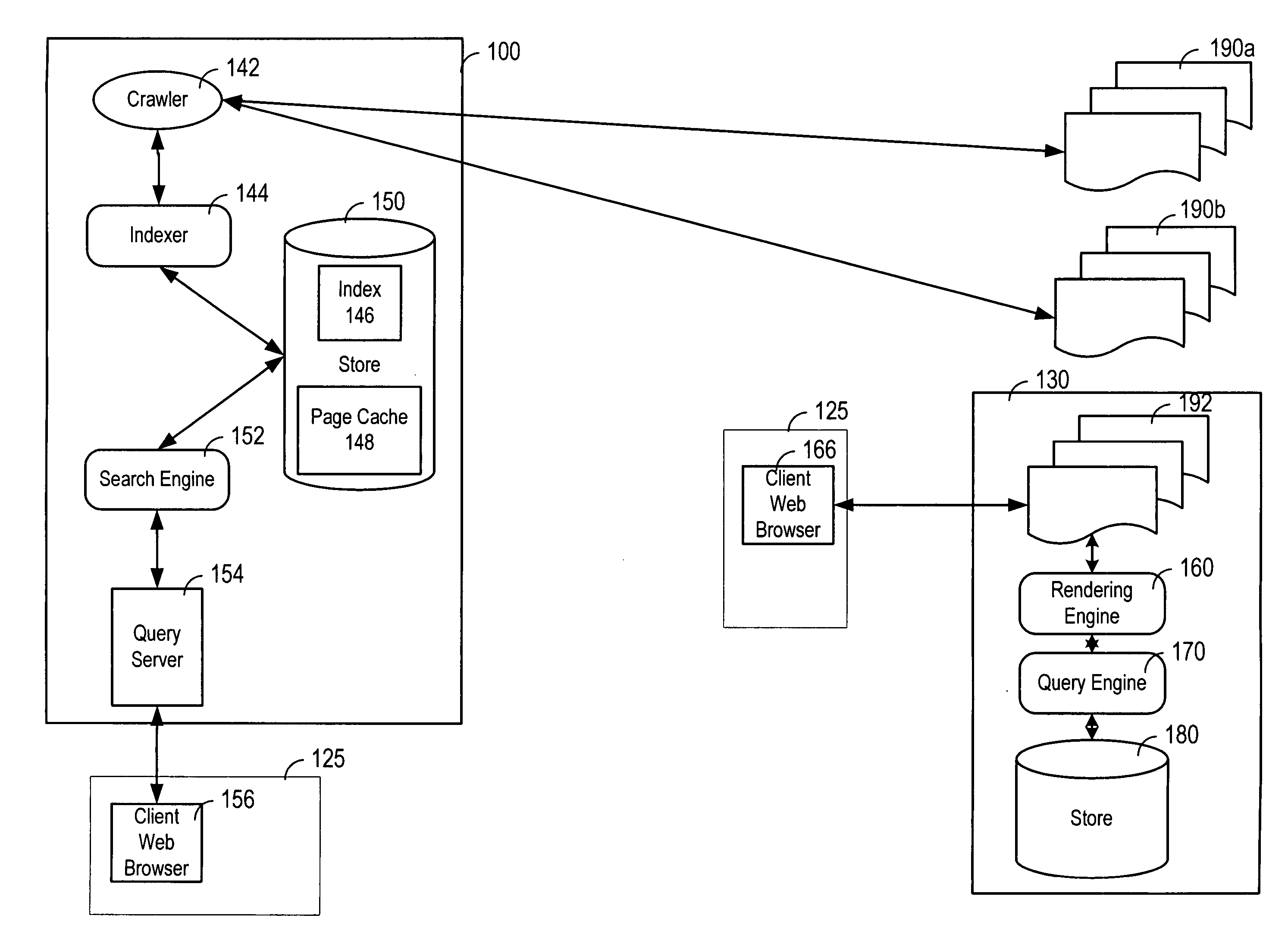 Full text search of schematized data