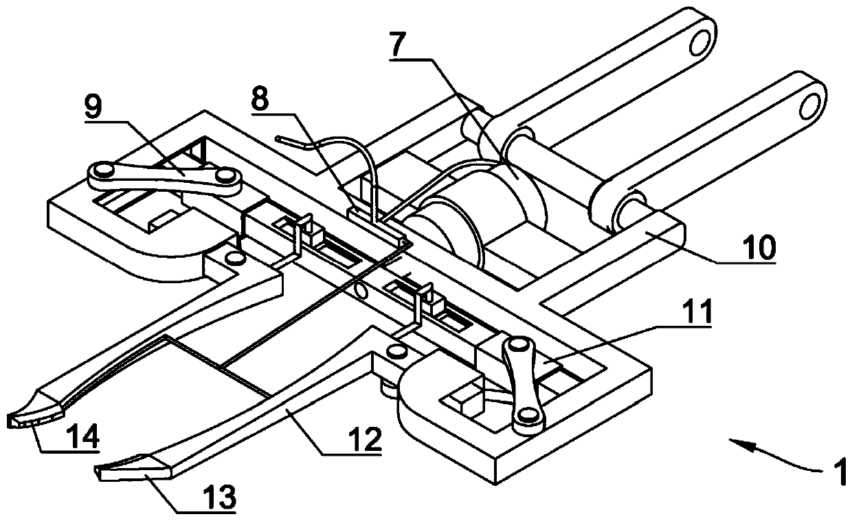 Blood vessel clamp for vascular surgery