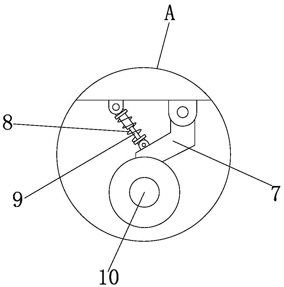 Supporting device for hydraulic scrap steel metal packaging machine