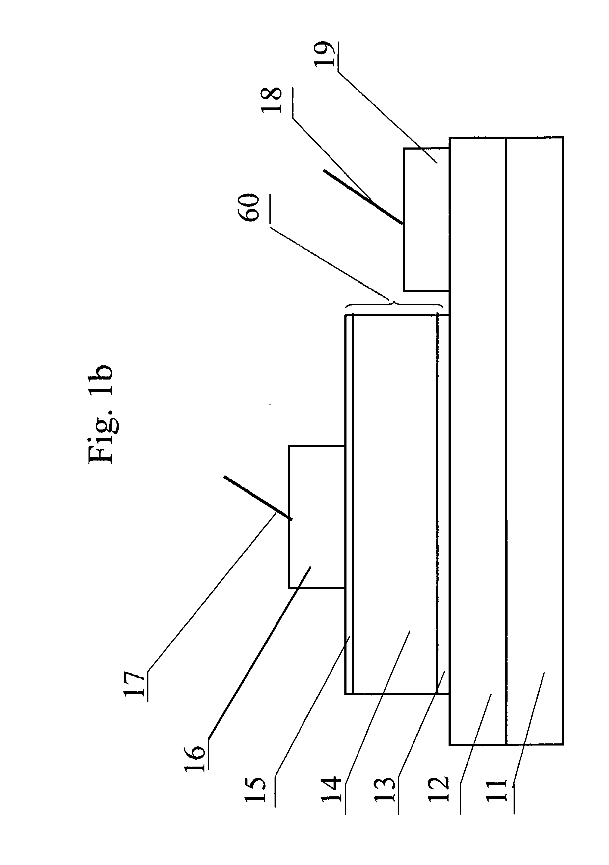 Two terminal multi-layer thin film resistance switching device with a diffusion barrier and methods thereof