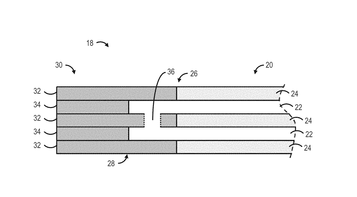 Attachment method for laminate structures