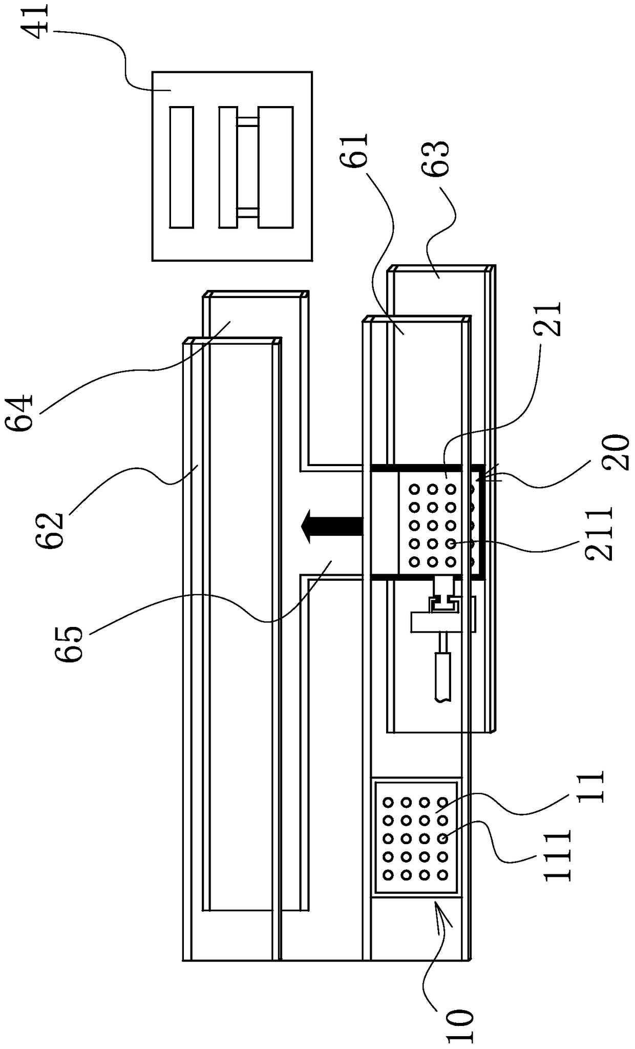 An automatic pressing equipment