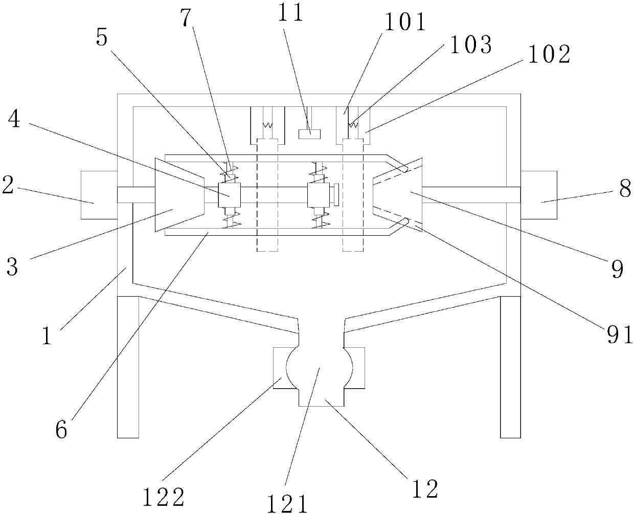 Bearing outer ring grinding equipment