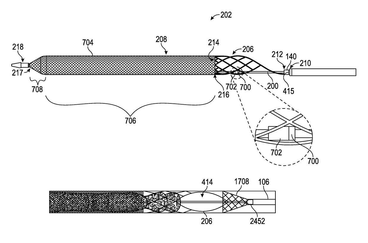 Intravascular treatment of vascular occlusion and associated devices, systems, and methods