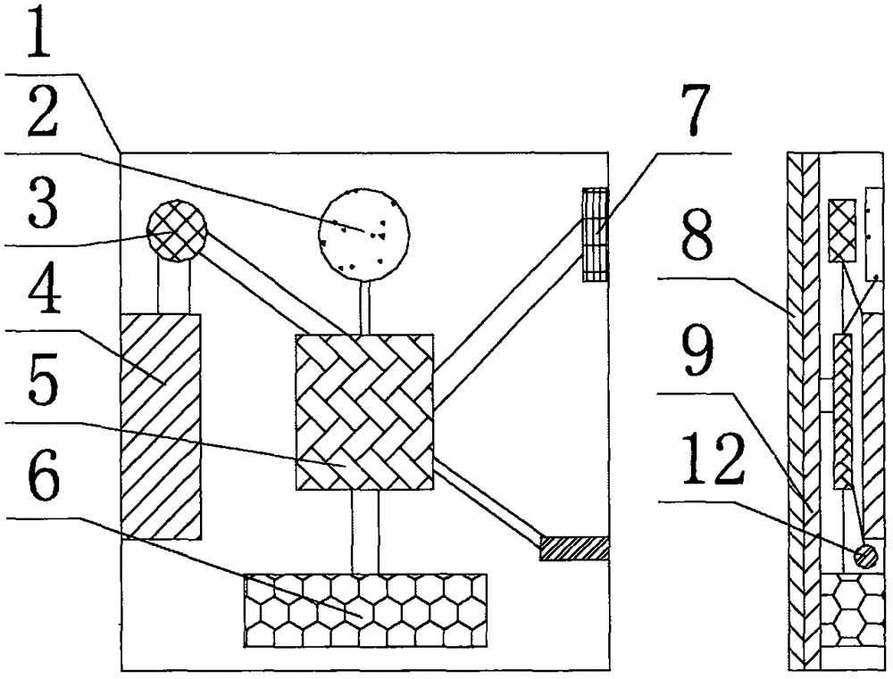 Chinese language learning device for student and using method thereof