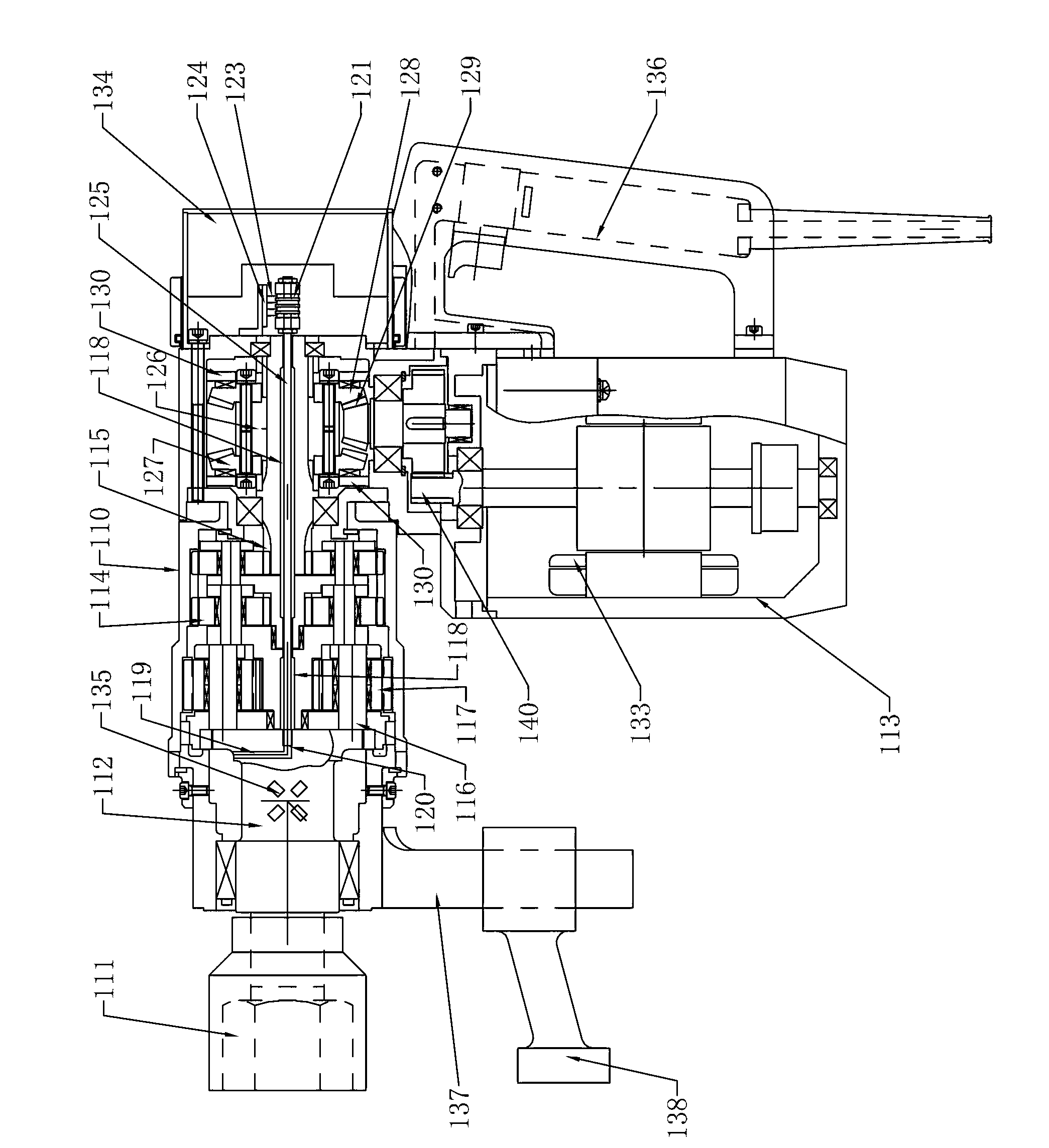 Numerical-control constant-torque electric spanner