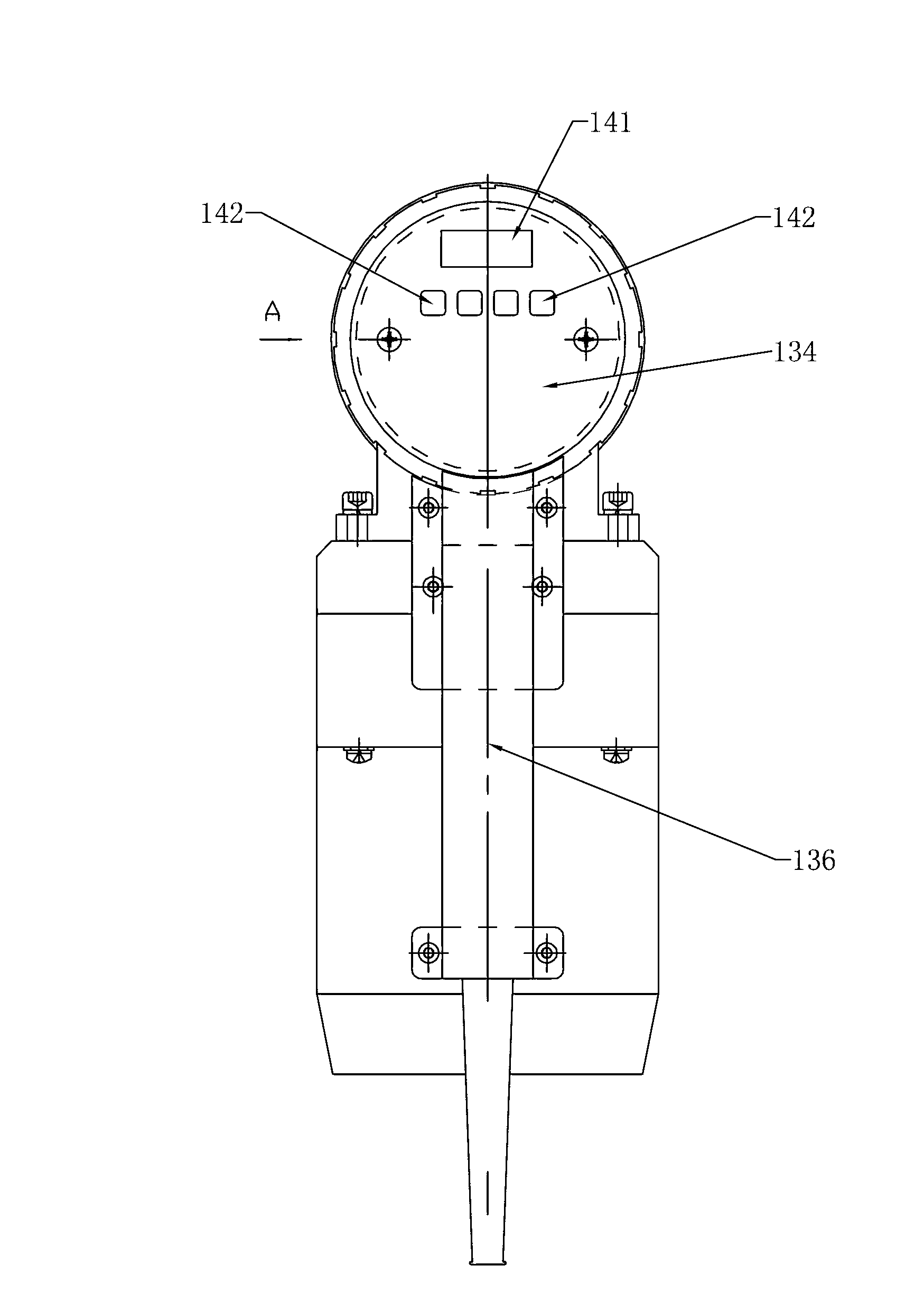 Numerical-control constant-torque electric spanner