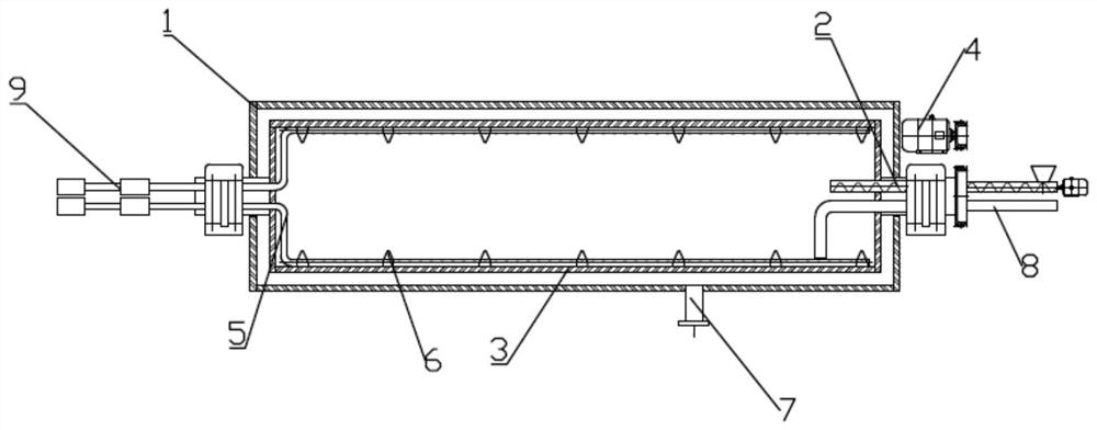 A physical pulse wall breaking pulping device