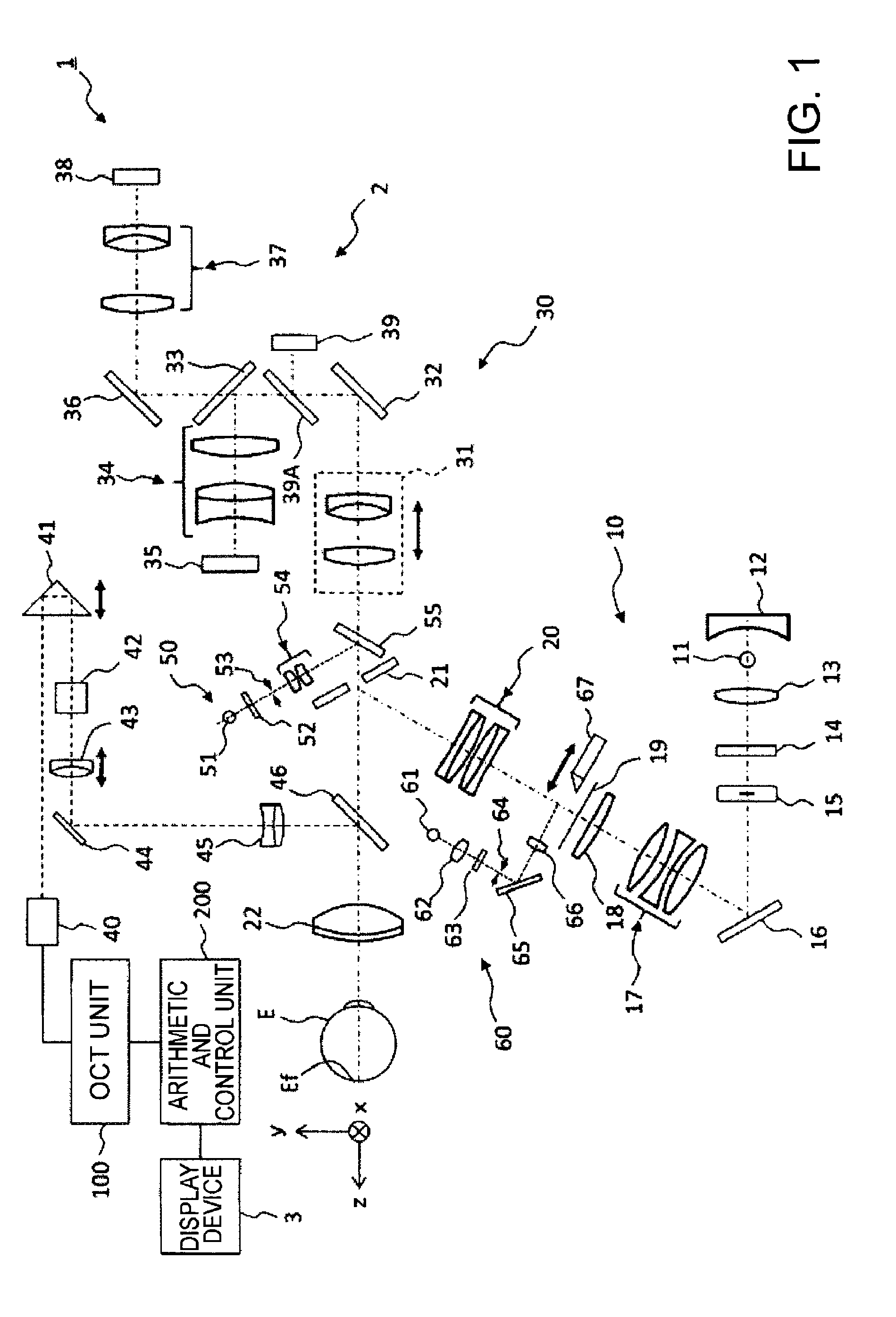 Ophthalmologic imaging apparatus and ophthalmologic image processing apparatus