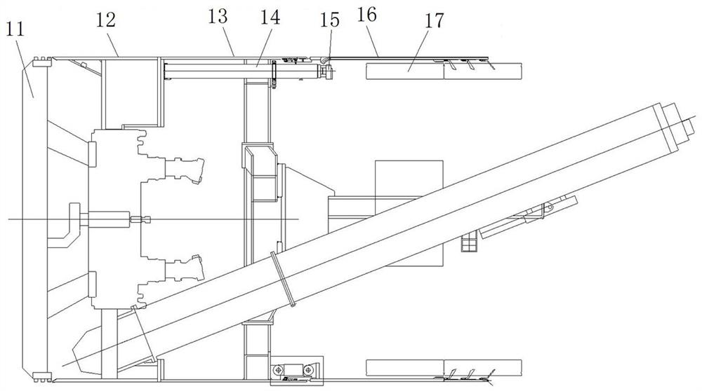 Single-cylinder anti-rotation device and tunneling equipment