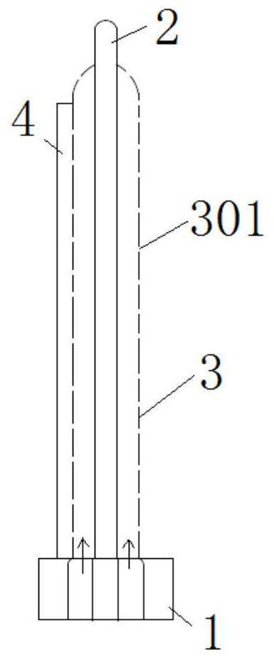 Bobbin structure for cheese dyeing