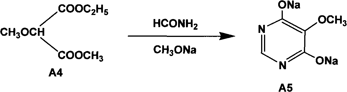 Methods for preparing sulfadoxine and intermediate of sulfadoxine