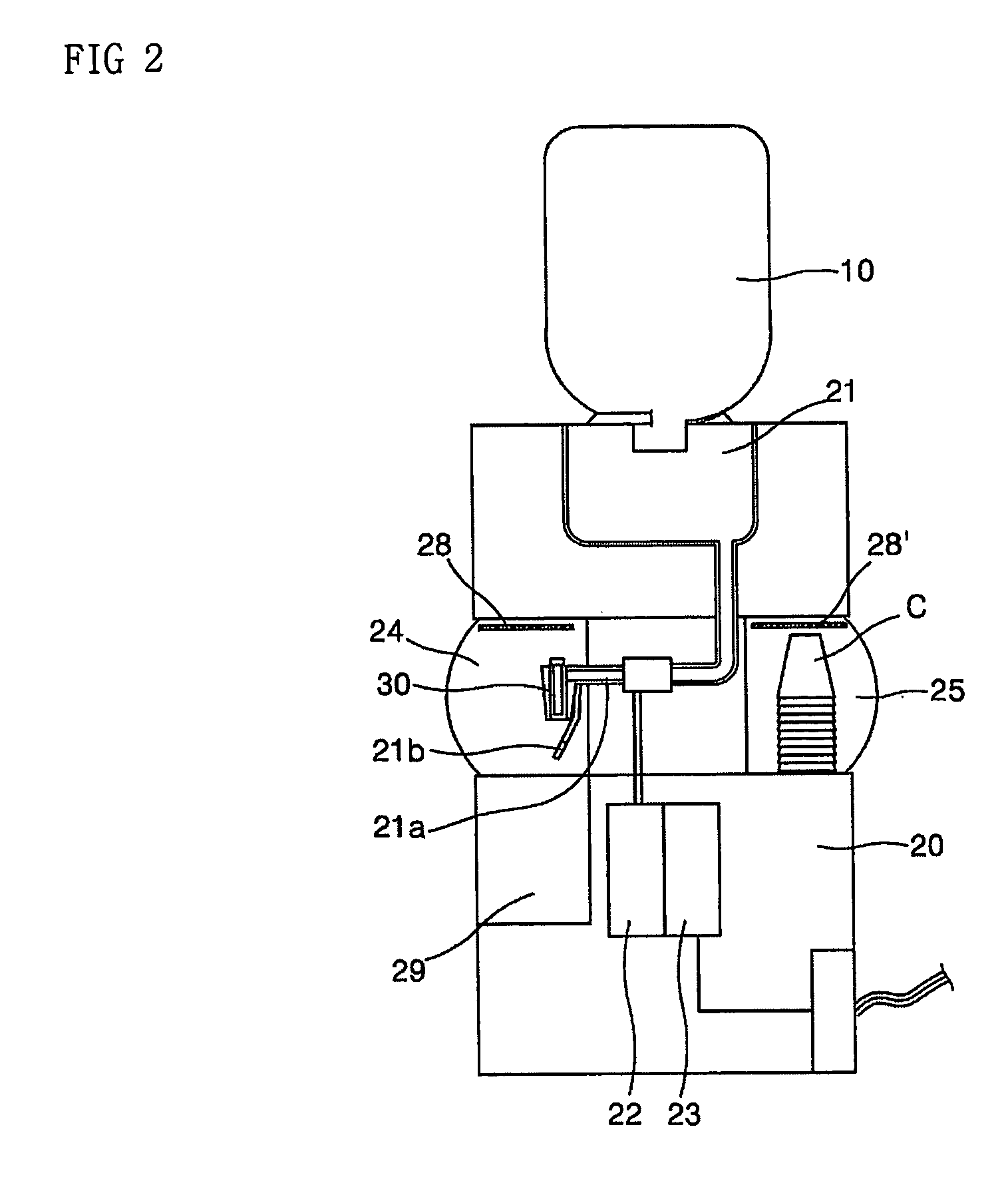 Sterilize valve and a water-purifying device using the same