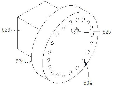 High-reliability sampling swab flocking processing device