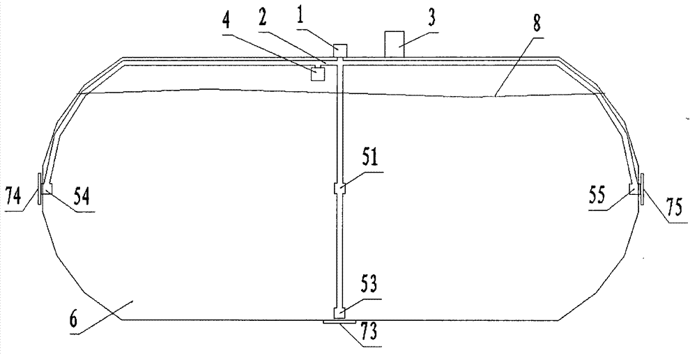 Tank truck safe breathing system and tank truck tank body