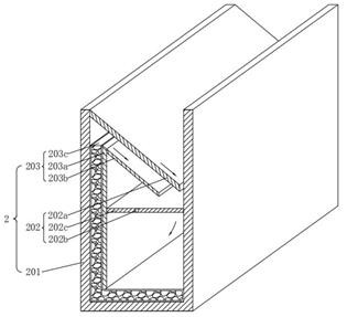 Combined partition plate in building and construction method thereof