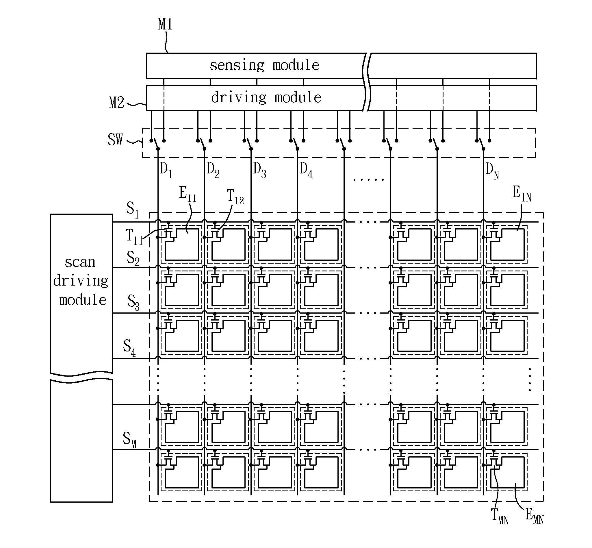 Display apparatus and touch sensing method thereof