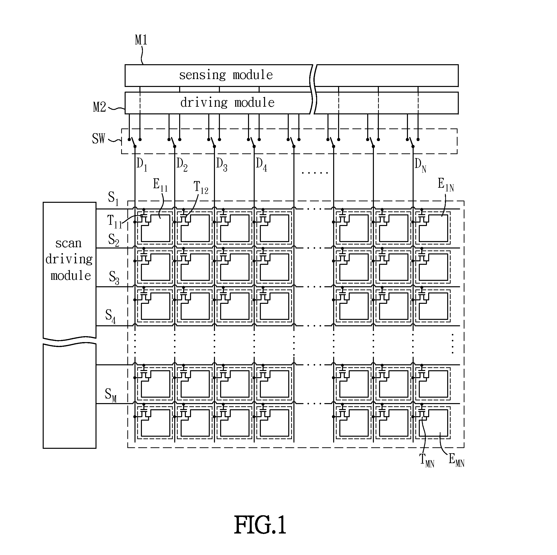 Display apparatus and touch sensing method thereof