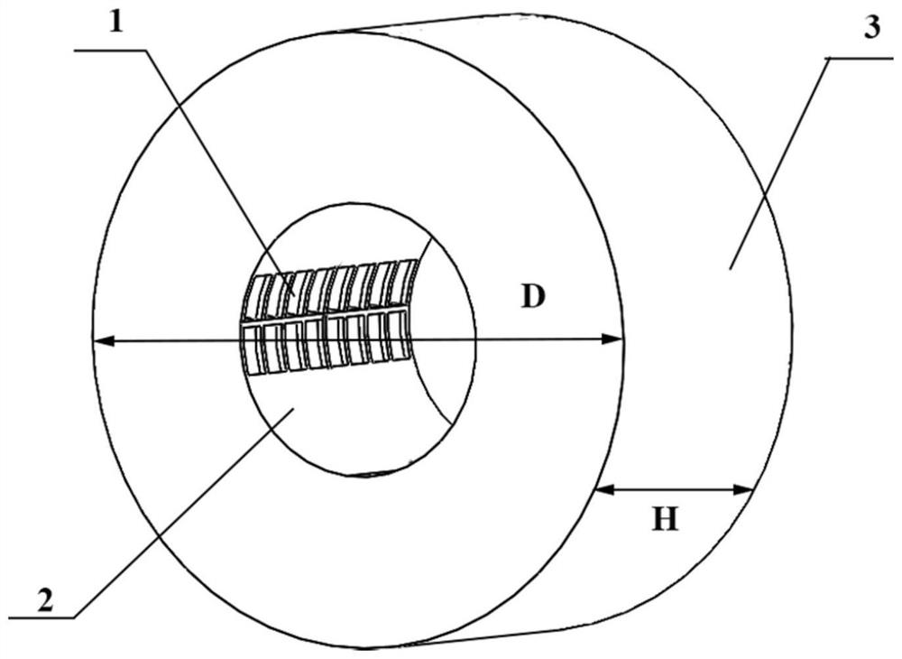 Broadband ventilation and sound insulation window unit structure and application thereof