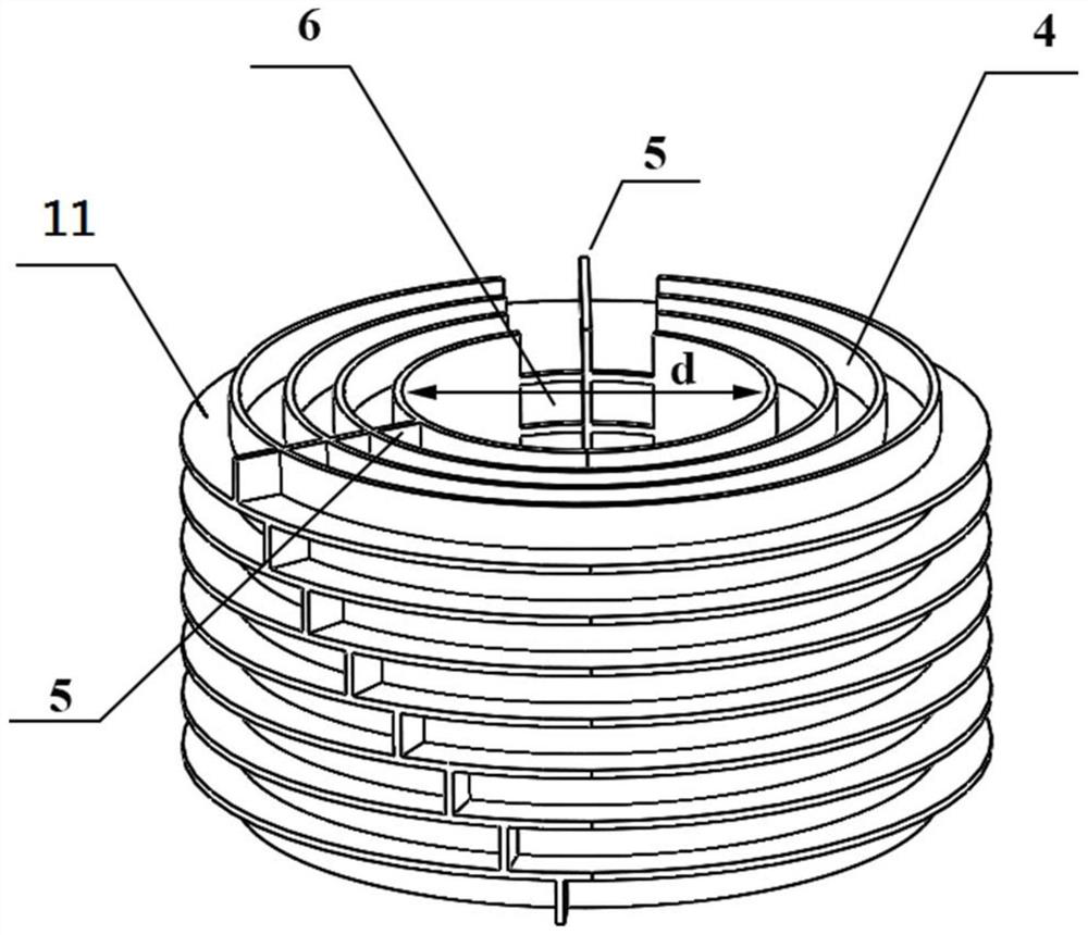 Broadband ventilation and sound insulation window unit structure and application thereof