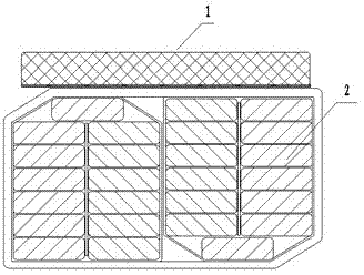 Combined transposition wire structure with prefabricated oil duct and manufacturing method thereof