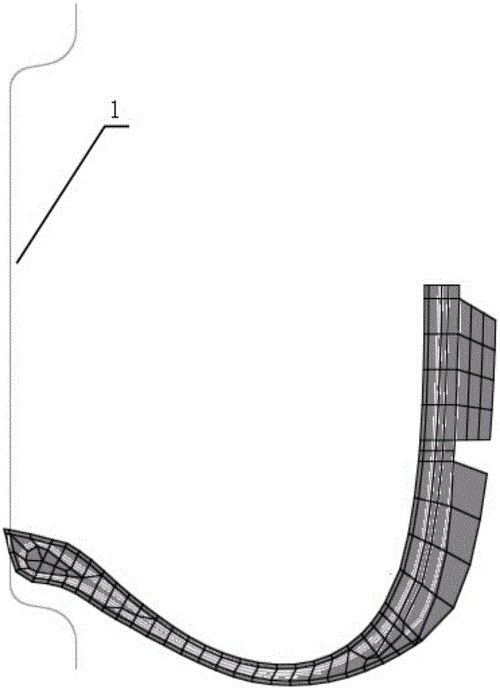 Modal tire modeling method for whole-vehicle vibration noise simulation