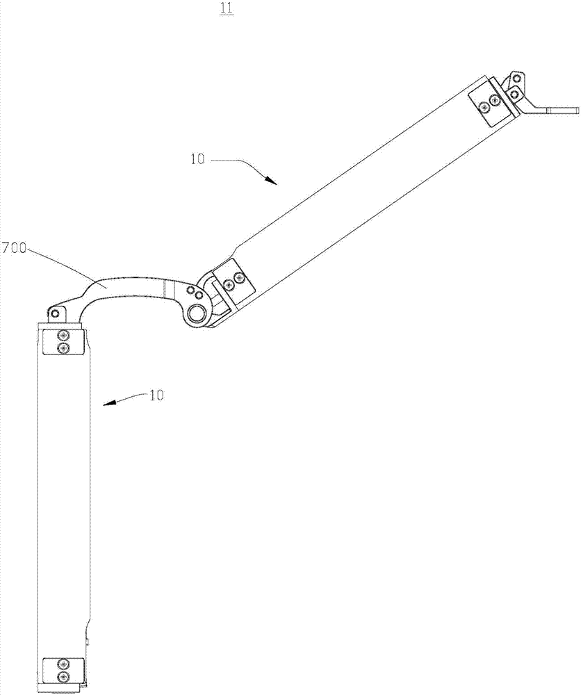 A TDP magic therapeutic instrument support arm, a support arm system and a TDP magic therapeutic instrument